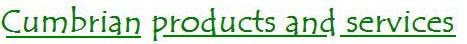 Cumbrian woodland products